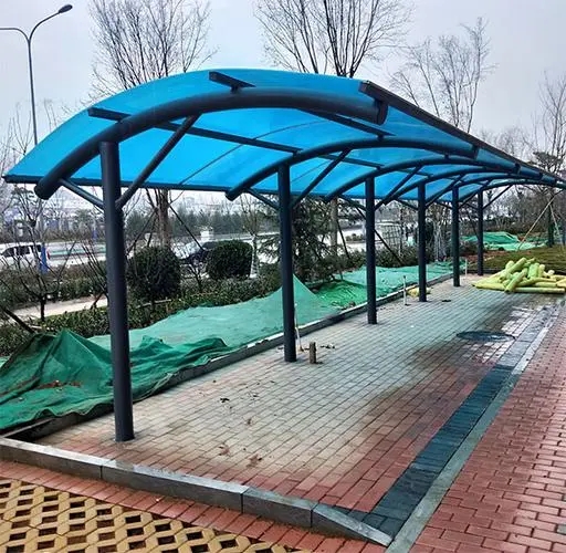 绵竹市膜结构自行车棚
